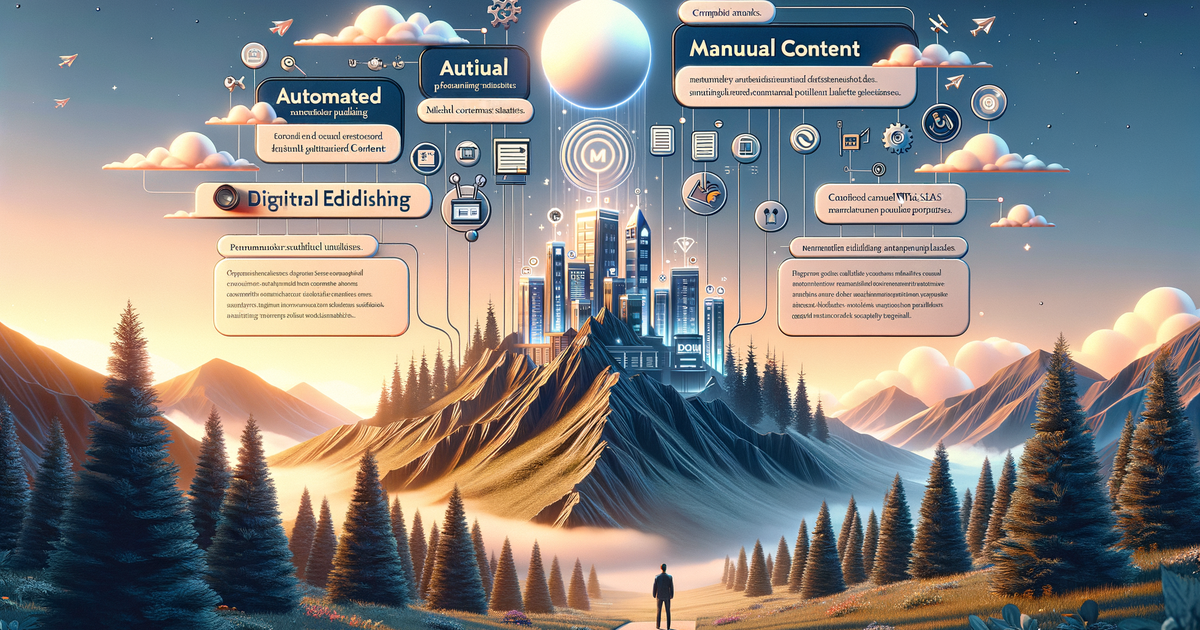 Automated vs Manual Content Strategy: Maximizing Wix Website Growth