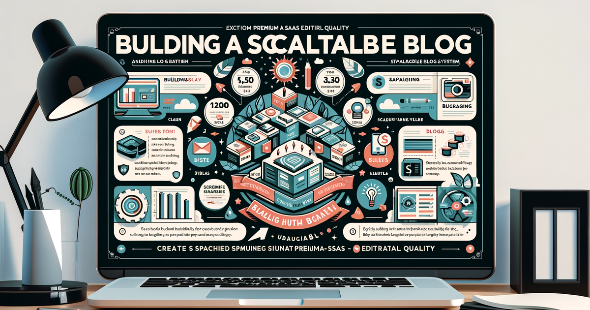 Crafting a Scalable Blogging System: Tool Stack and Weekly Rhythm
