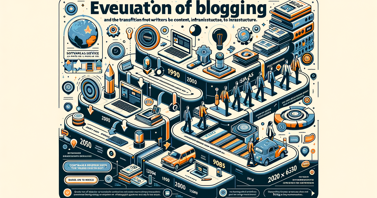 The Evolution of Blogging Systems: Transitioning from Content Writers to Infrastructure
