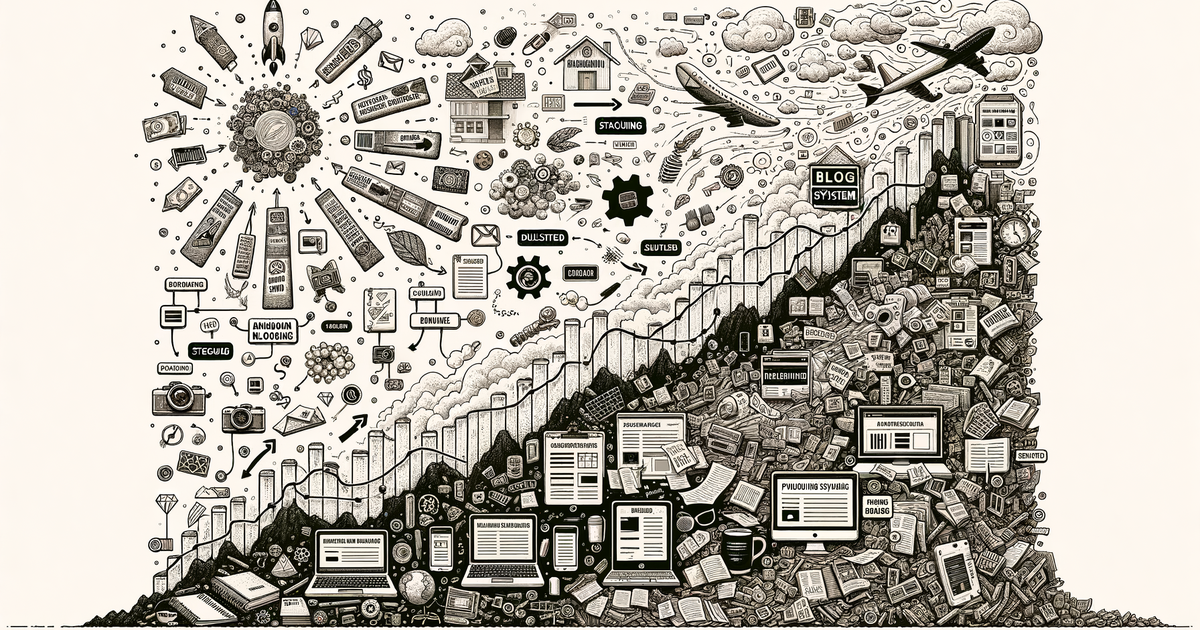 From Random Blogging to a Repeatable Publishing System